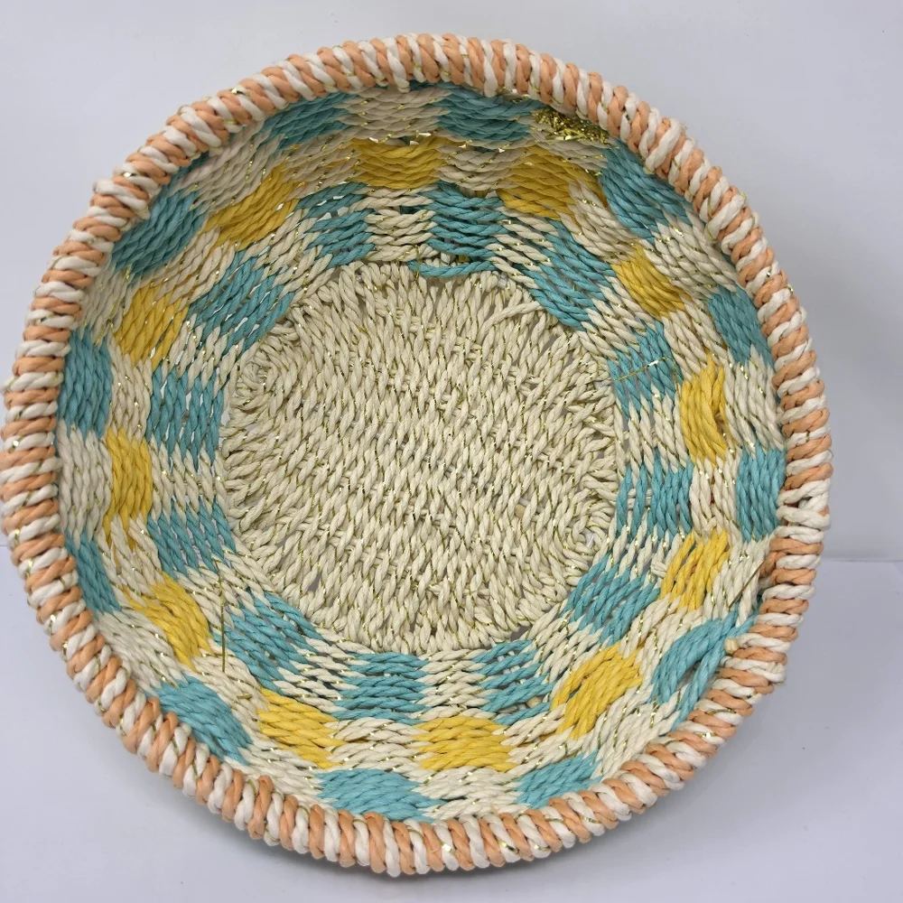Basket Woven Round 9